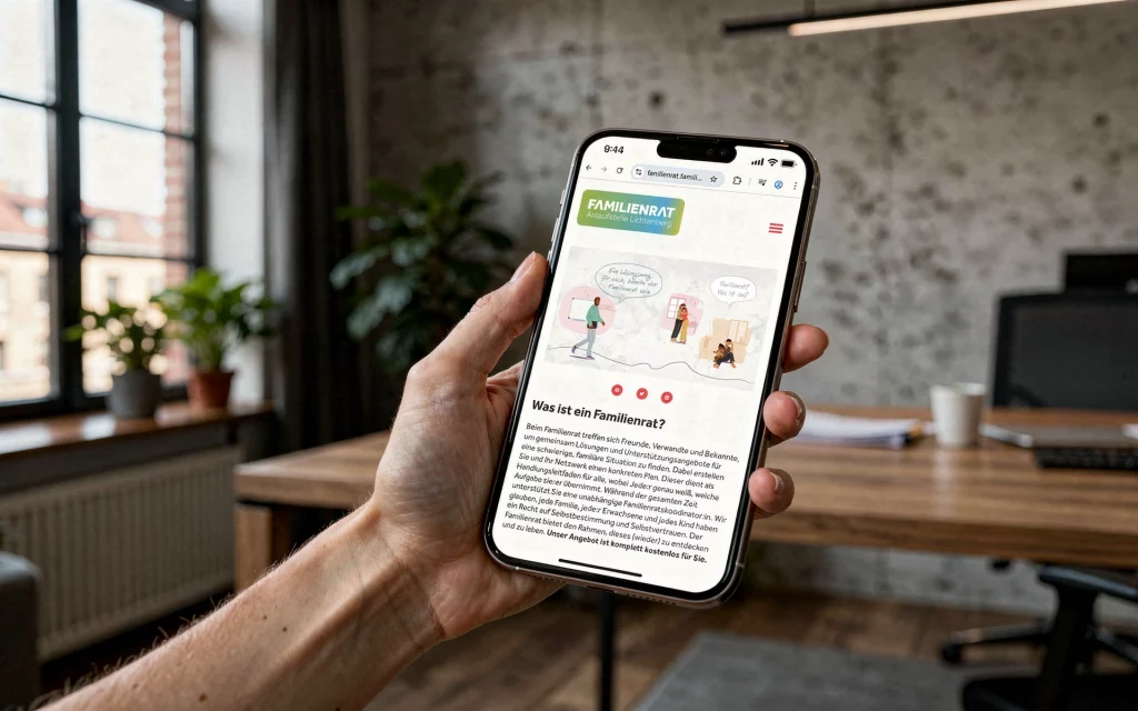 Screen Familienanlauf